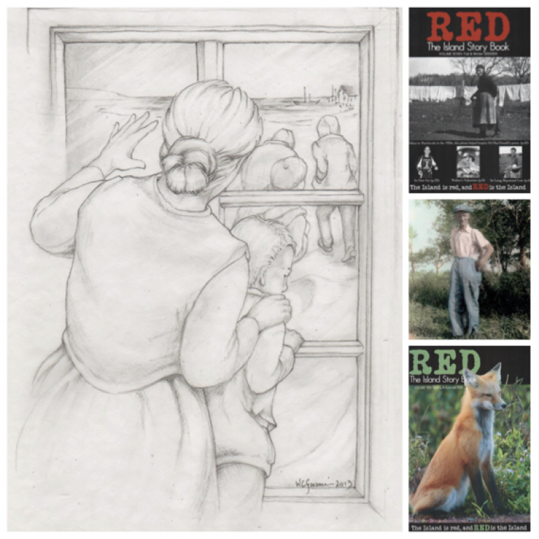 Illustration/Stories for RED magazine red_collage.png